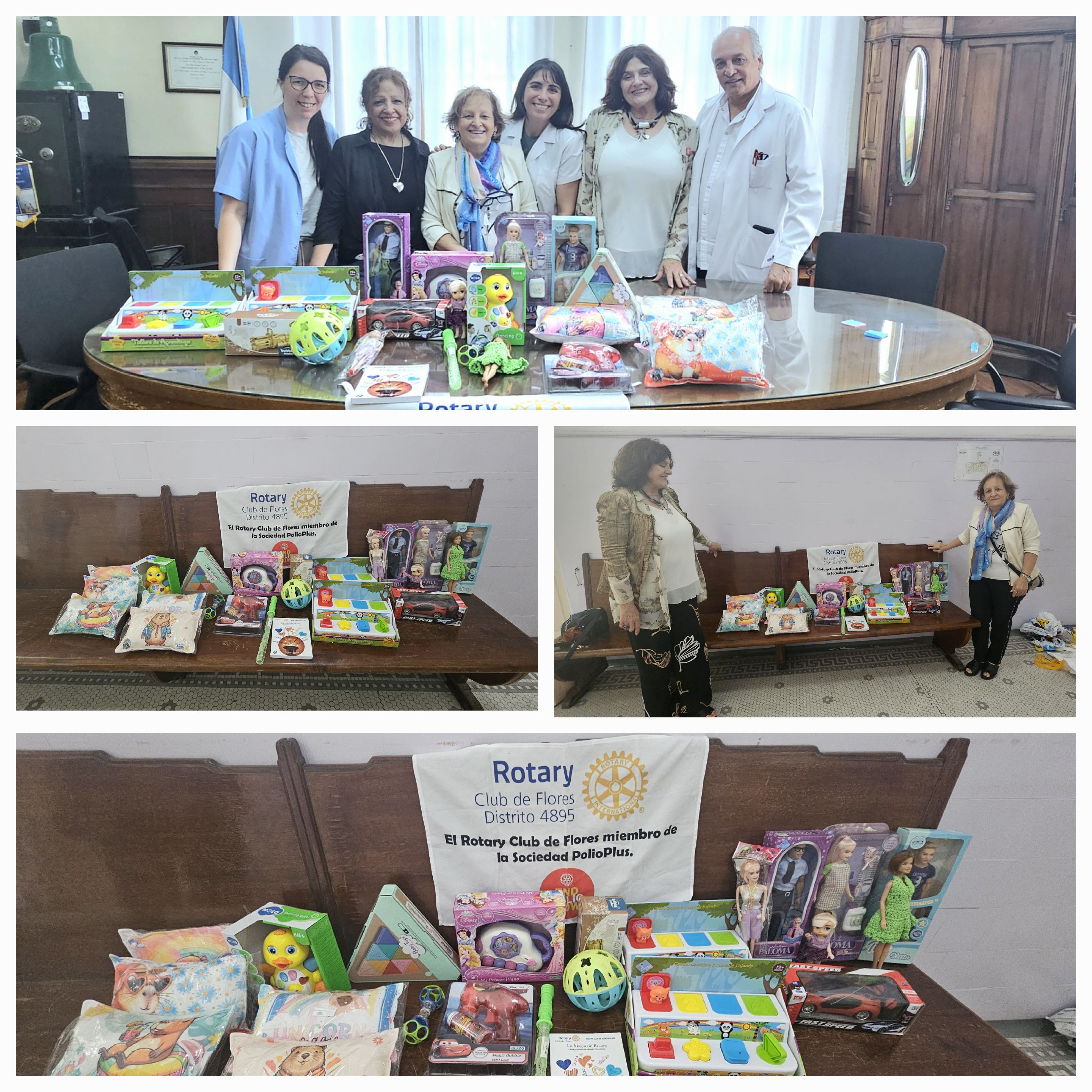 Donación para el Área de Neurología Infantil del Hospital Piñero